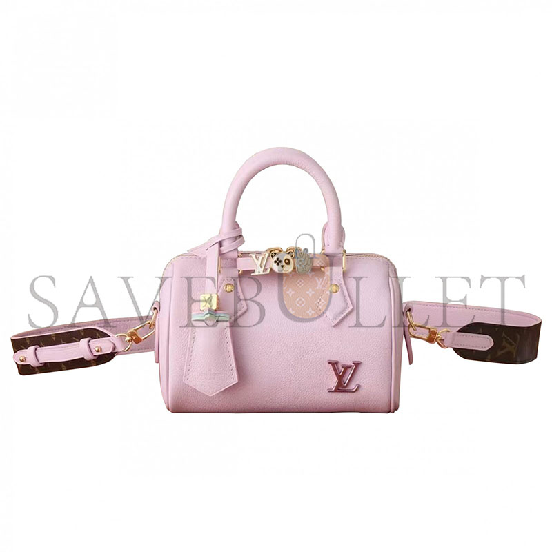 LOUIS VUITTON MASTER SPEEDY 18 BANDOULIÈRE BAG M24598 (18*12.5*11) LOUIS VUITTON MASTER SPEEDY 18 BANDOULIÈRE BAG M24598 (18*12.5*11)